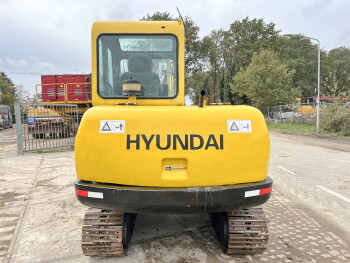 Used heavy machinery Hyundai R55-7 Kettenbagger